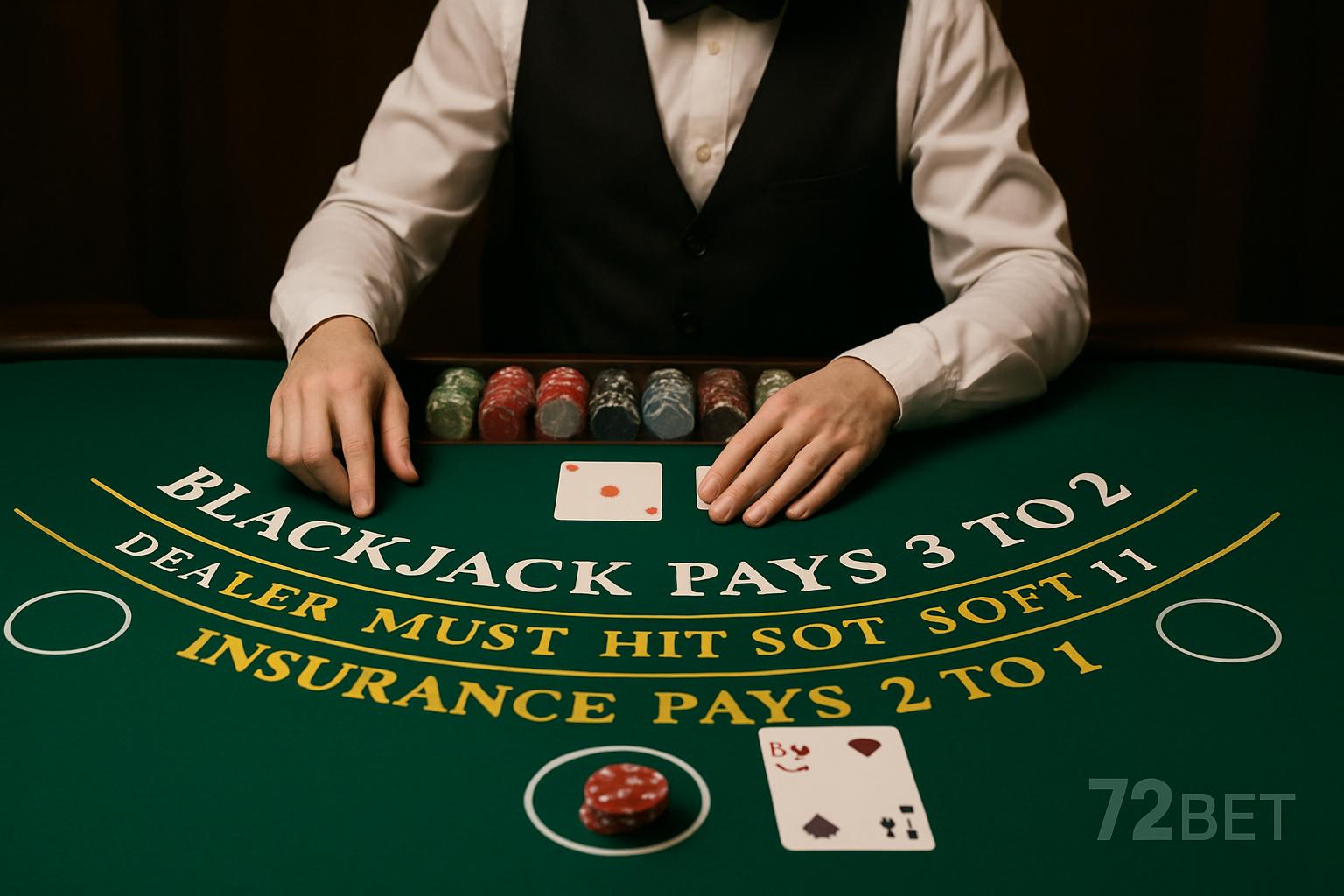 Blackjack ao Vivo - 21